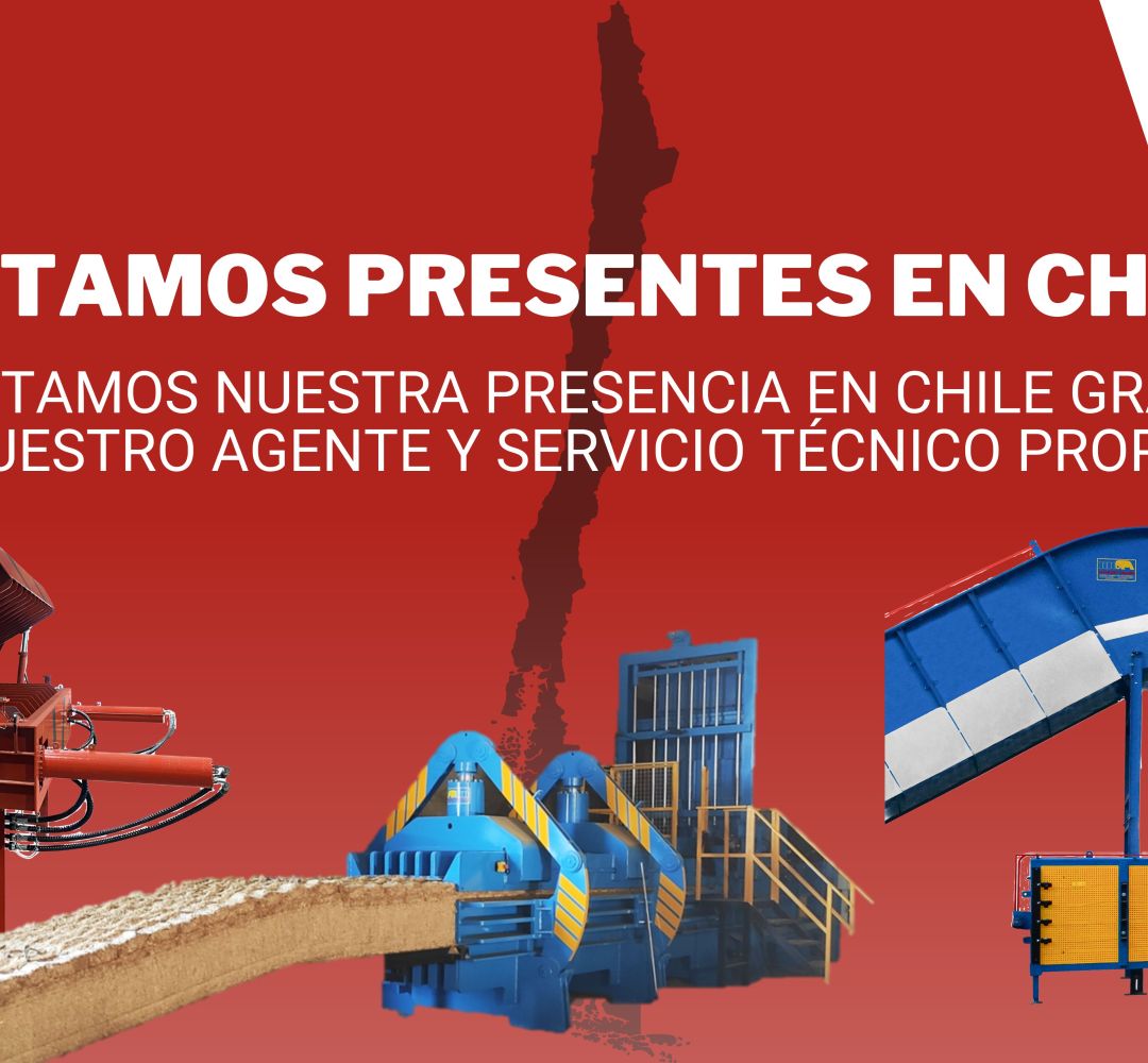 <h1><span>ESTAMOS PRESENTES EN CHILE<br /></span>
<h4><span>En </span><strong>INNOVACIONES IMABE</strong><span> aumentamos nuestra presencia en </span><strong>Chile</strong><span> gracias a nuestro </span><strong>agente y servicio técnico propio</strong><span>.</span></h4></h1>
<div>

    <img src="/images/PRM_WASTE_7.jpg" alt="IMABE en SRR - Feria internacional de la recuperación y el reciclado">


<h3>IMABE articulo en retema</h3>

<p>Imabe Innovaciones en Retema - Revista de reciclaje - Especial residuos</p>

<div><p>Imabe Innovaciones en SRR - Feria internacional de la recuperación y el reciclado</p></div>


</div>
<div><p>En <strong>INNOVACIONES IMABE</strong> aumentamos nuestra presencia en <strong>Chile</strong> gracias a nuestro <strong>agente y servicio técnico propio</strong>.</p>
<p>Somos una empresa europea líder en la f<strong>abricación de equipos para el tratamiento y reciclado de residuos sólidos</strong>. Contamos con m<strong>ás de 45 años de experiencia y clientes en más de 65 países.</strong></p></div>
<h1>Contacta con nuestro agente en Chile:</h1>
<ul>
        <li>
        <a href="chile@imabeiberica.com">chile@imabeiberica.com</a>
    </li>
        <li>
        <a href="+56975390939">+56975390939</a>
    </li>
    </ul>
<div><h3>Servicio técnico local:</h3>
<ul>
<li><strong>Personal propio.</strong><span> </span>Nadie conoce nuestras máquinas mejor que nosotros.</li>
<li><strong>Garantía de reparación.</strong><span> </span>IMABE ofrece garantía a las reparaciones, encontraremos el problema y te ofreceremos las mejores soluciones.</li>
<li><strong>Ágil actuación</strong>. Nos encargamos de dar con la solución en la mayor brevedad (posible).</li>
</ul>
<p>Todo tipo de residuos:</p>
<ul>
<li><strong>Prensas para productos reciclables IMABE</strong>:  Reciclables Prensas embaladoras enfardadoras para materiales reciclables como papel, cartón y plásticos.</li>
<li><strong>Prensas para chatarra y metaeles IMABE:</strong> Prensas para metales, chatarra, perfilería de aluminio, cobre, acero.</li>
<li><strong>Prensas para forraje IMABE</strong>: Forrajes (alfalfa y paja) Prensas embaladoras enfardadoras para alfalfa y paja diseñadas para la mayor compactación y carga en contenedor.</li>
<li><strong>Prensas para residuos IMABE</strong>: Basura o rechazo. Prensas embaladoras enfardadoras para residuos de rechazo, perfectas para plantas de selección de RSU.</li>
</ul>
<p></p></div>
<ul>
        <li><a href="https://www.facebook.com/imabeiberica/">facebook</a>
</li>
        <li><a href="https://twitter.com/imabeiberica_es">twitter</a>
</li>
        <li><a href="https://www.linkedin.com/company/imabe-iberica-s-a-?trk=vsrp_companies_cluster_name&trkInfo=VSRPsearchId%3A4316709661437478622340%2CVSRPtargetId%3A10041707%2CVSRPcmpt%3Acompanies_cluster">linkedin</a>
</li>
        <li><a href="https://www.instagram.com/imabeiberica/">instagram</a>
</li>
    </ul>