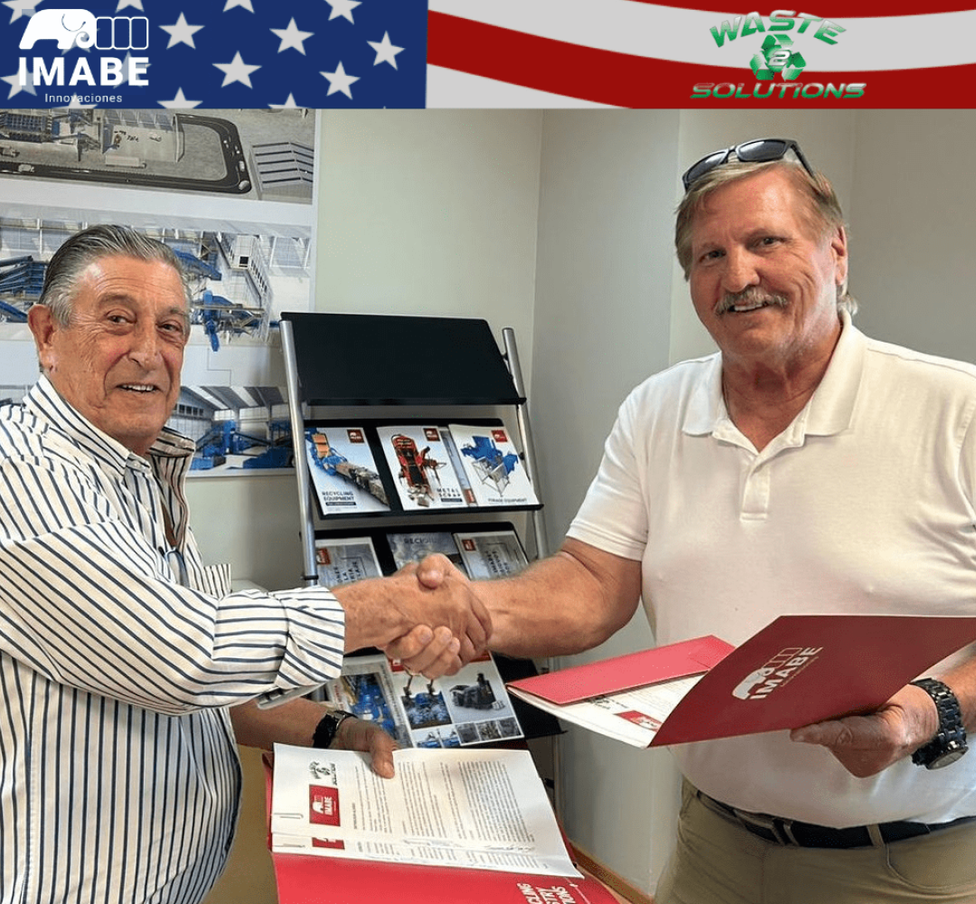 <h1><p><strong>IMABE and Waste2Solutions: Strategic Alliance for recycling equipment in the United States</strong></p></h1>
<img src="/images/Diseo_sin_ttulo_-_2023-10-25T151714403.png" alt="">
<div><p><strong>IMABE</strong>, a leading recycling equipment manufacturer, and <strong>Waste2Solutions</strong>, a leading US distributor, <strong>have joined forces to offer the best recycling solutions in the US market, enhancing their service even further and faster.</strong></p>
<p><strong>The purpose to help their customers to improve their competitiveness and the urgent need to address waste management</strong> have led companies worldwide to seek their innovative solutions for recycling and materials reuse. In this context,<strong> the business partnership between the recycling machinery manufacturer IMABE and Waste2Solutions represents a significant step towards a more sustainable future in the USA.</strong></p></div>
<div><h2><strong>IMABE: Pioneer in Recycling Technology</strong></h2>
<p></p></div>
<div><p><strong>IMABE</strong> is a company founded in <strong>1975 by the Benitez family</strong>, which provides solutions for the recycling and waste treatment industry, as well as forage baling.</p>
<p>Since its creation, <strong>the company has distinguished itself by a clear international and export character, positioning itself as a global leader in the sector and obtaining most of its revenues abroad.</strong> Proof of this are the more than 3,000 installations that the company has carried out in more than 60 different countries in its 45 years of experience. IMABE has delegations in the United States, Mexico, Argentina and Spain.</p>
<p><strong>IMABE offers a wide range of products that many American customers have already trusted: automatic horizontal balers, shears, two ram balers, conveyors...</strong> The latest examples of installations can be found in the United States at J. Solotoken & Company, INC., where a Three ram baler for metal scrap CH-1500 was installed, and at Duffy, where a channel baler 240/3000 was installed.</p></div>
<div><h1><strong>W2S: Service backed by knowledge</strong></h1></div>
<div><p><strong>Waste2Solutions is committed to providing its customers with the most efficient, highest quality products and support available in the Recycling Industry today.</strong> This commitment is reflected in the IMABE and Waste2Solutions alliance, which continues the promise to the industry of quality equipment, professional support, and reliable service.</p>
<p><strong>The company provides excellent customer support, offering technical assistance and original OEM parts promptly</strong>. W2S prioritizes customer needs and industry standards, ensuring excellence by supplying top-quality equipment. The Wildes family's business, industry leaders with innovative designs, promise to continue their legacy through this alliance.</p></div>
<div><h1><strong>Keys to the alliance</strong></h1></div>
<div><p><strong>The business partnership between IMABE and Waste2Solutions is a powerful example of synergy in the recycling industry.</strong> By combining IMABE's technical expertise with Waste2Solutions' forward-looking vision, the alliance is aimed to drive significant advantages for their customers.</p>
<p><strong>Thanks to this partnership, IMABE enhances its coverage in the United States, providing better service to its clients, as well as expanding its sales, parts and customer service.</strong> This alliance is focused on ensuring the most important thing: putting the customer at the center and being able to offer them the best services.</p></div>
<ul>
        <li><a href="https://www.facebook.com/imabeiberica/">facebook</a>
</li>
        <li><a href="https://twitter.com/imabeiberica_es">twitter</a>
</li>
        <li><a href="https://www.linkedin.com/company/imabe-iberica-s-a-?trk=vsrp_companies_cluster_name&trkInfo=VSRPsearchId%3A4316709661437478622340%2CVSRPtargetId%3A10041707%2CVSRPcmpt%3Acompanies_cluster">linkedin</a>
</li>
        <li><a href="https://www.instagram.com/imabeiberica/">instagram</a>
</li>
    </ul>