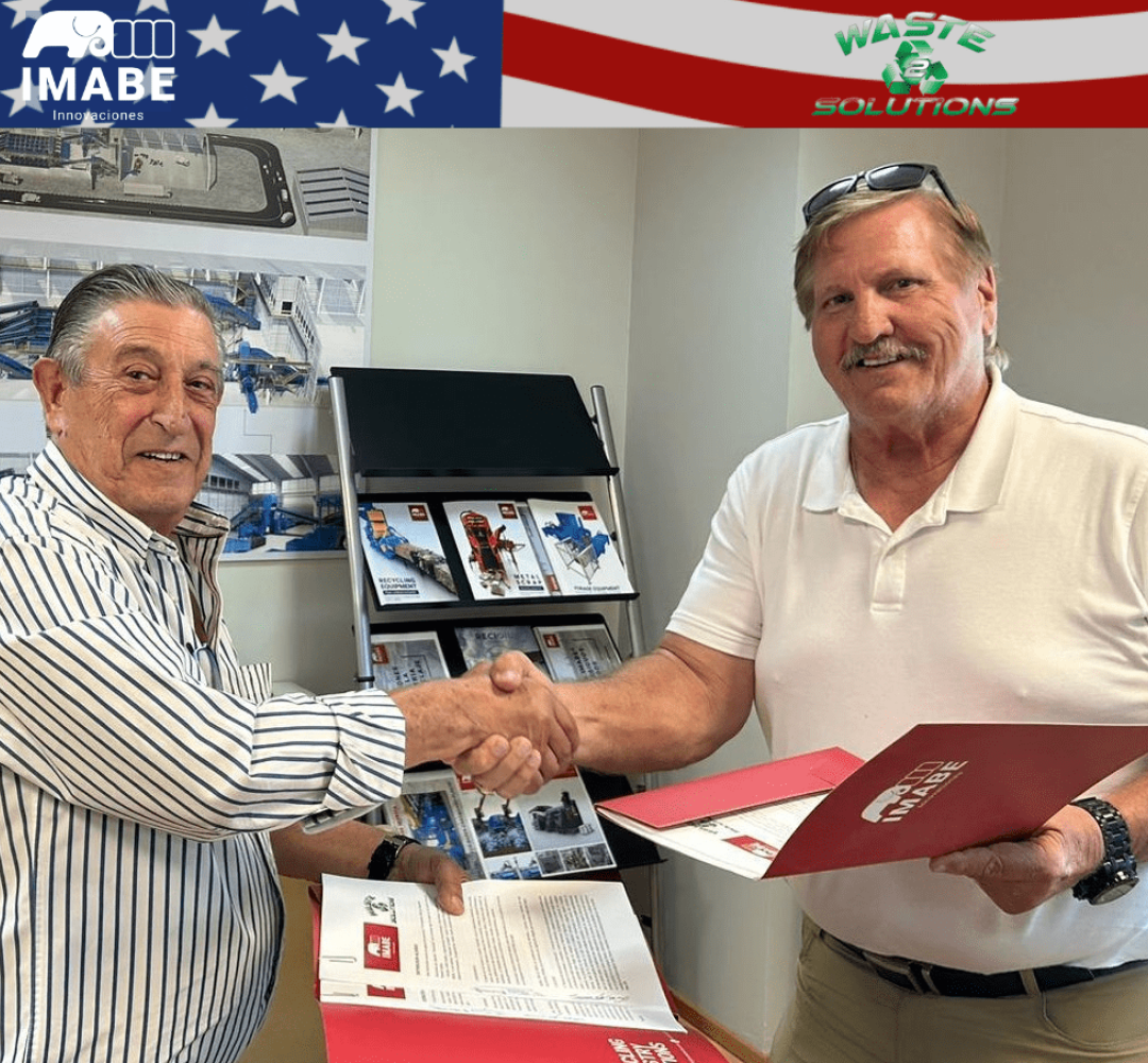 <h1><p><strong>IMABE and Waste2Solutions: Strategic Alliance for recycling equipment in the United States</strong></p></h1>
<img src="/images/Diseo_sin_ttulo_-_2023-10-25T151714403.png" alt="">
<div><p><strong>IMABE</strong>, a leading recycling equipment manufacturer, and <strong>Waste2Solutions</strong>, a leading US distributor, <strong>have joined forces to offer the best recycling solutions in the US market, enhancing their service even further and faster.</strong></p>
<p><strong>The purpose to help their customers to improve their competitiveness and the urgent need to address waste management</strong> have led companies worldwide to seek their innovative solutions for recycling and materials reuse. In this context,<strong> the business partnership between the recycling machinery manufacturer IMABE and Waste2Solutions represents a significant step towards a more sustainable future in the USA.</strong></p></div>
<div><h2><strong>IMABE: Pioneer in Recycling Technology</strong></h2>
<p></p></div>
<div><p><strong>IMABE</strong> is a company founded in <strong>1975 by the Benitez family</strong>, which provides solutions for the recycling and waste treatment industry, as well as forage baling.</p>
<p>Since its creation, <strong>the company has distinguished itself by a clear international and export character, positioning itself as a global leader in the sector and obtaining most of its revenues abroad.</strong> Proof of this are the more than 3,000 installations that the company has carried out in more than 60 different countries in its 45 years of experience. IMABE has delegations in the United States, Mexico, Argentina and Spain.</p>
<p><strong>IMABE offers a wide range of products that many American customers have already trusted: automatic horizontal balers, shears, two ram balers, conveyors...</strong> The latest examples of installations can be found in the United States at J. Solotoken & Company, INC., where a Three ram baler for metal scrap CH-1500 was installed, and at Duffy, where a channel baler 240/3000 was installed.</p></div>
<div><h1><strong>W2S: Service backed by knowledge</strong></h1></div>
<div><p><strong>Waste2Solutions is committed to providing its customers with the most efficient, highest quality products and support available in the Recycling Industry today.</strong> This commitment is reflected in the IMABE and Waste2Solutions alliance, which continues the promise to the industry of quality equipment, professional support, and reliable service.</p>
<p><strong>The company provides excellent customer support, offering technical assistance and original OEM parts promptly</strong>. W2S prioritizes customer needs and industry standards, ensuring excellence by supplying top-quality equipment. The Wildes family's business, industry leaders with innovative designs, promise to continue their legacy through this alliance.</p></div>
<div><h1><strong>Keys to the alliance</strong></h1></div>
<div><p><strong>The business partnership between IMABE and Waste2Solutions is a powerful example of synergy in the recycling industry.</strong> By combining IMABE's technical expertise with Waste2Solutions' forward-looking vision, the alliance is aimed to drive significant advantages for their customers.</p>
<p><strong>Thanks to this partnership, IMABE enhances its coverage in the United States, providing better service to its clients, as well as expanding its sales, parts and customer service.</strong> This alliance is focused on ensuring the most important thing: putting the customer at the center and being able to offer them the best services.</p></div>
<ul>
        <li><a href="https://www.facebook.com/imabeiberica/">facebook</a>
</li>
        <li><a href="https://twitter.com/imabeiberica_es">twitter</a>
</li>
        <li><a href="https://www.linkedin.com/company/imabe-iberica-s-a-?trk=vsrp_companies_cluster_name&trkInfo=VSRPsearchId%3A4316709661437478622340%2CVSRPtargetId%3A10041707%2CVSRPcmpt%3Acompanies_cluster">linkedin</a>
</li>
        <li><a href="https://www.instagram.com/imabeiberica/">instagram</a>
</li>
    </ul>